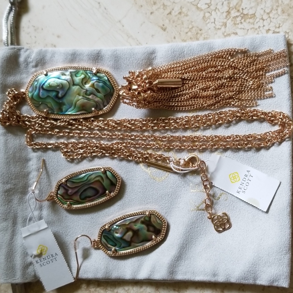 Kendra Scott Necklace and Earrings - Picture 2 of 16